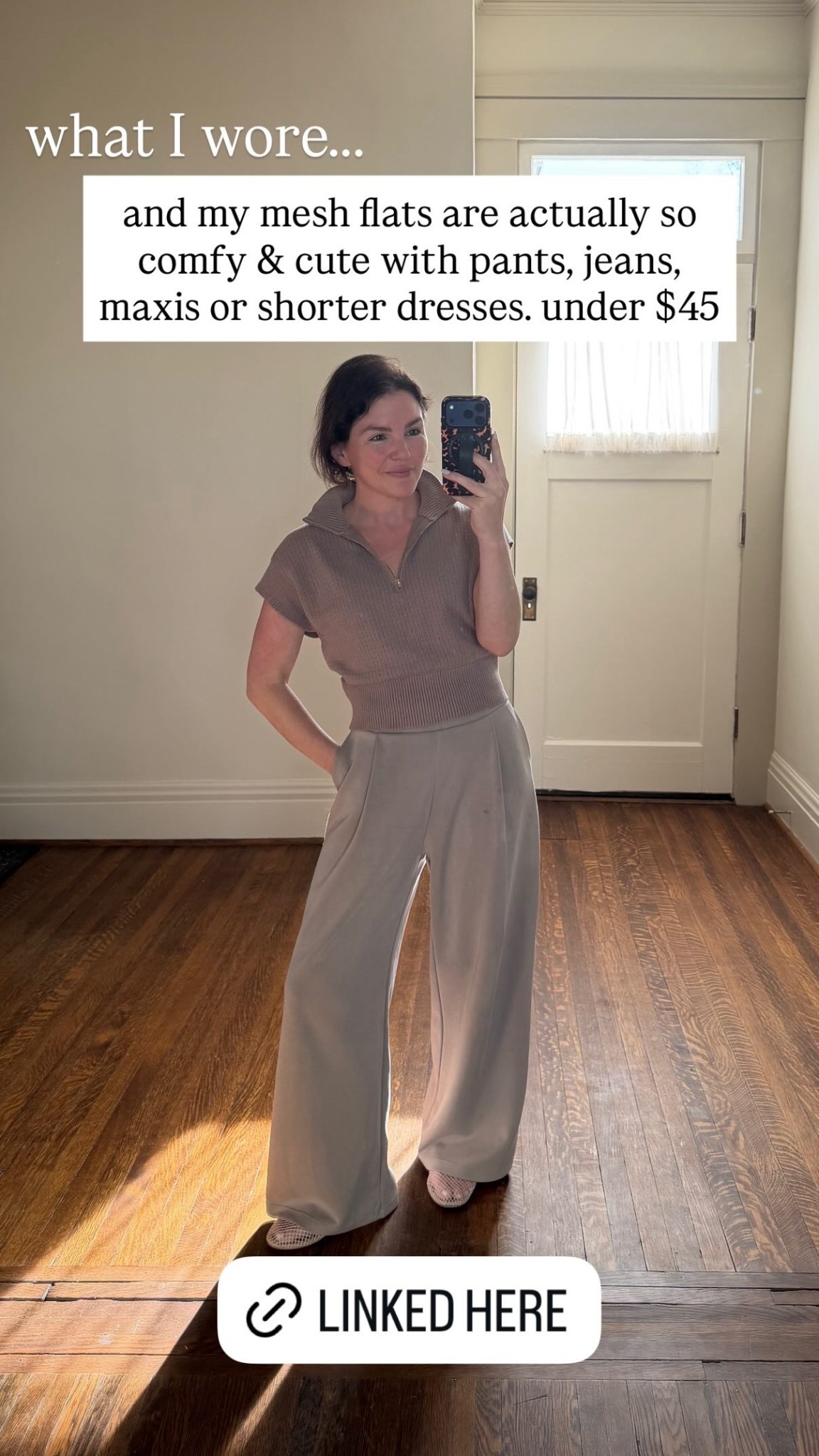 and my mesh flats are actually so comfy & cute with pants, jeans, maxis or shorter dresses. under $45

#LTKmomlife #LTKootd #LTKdayinmylife