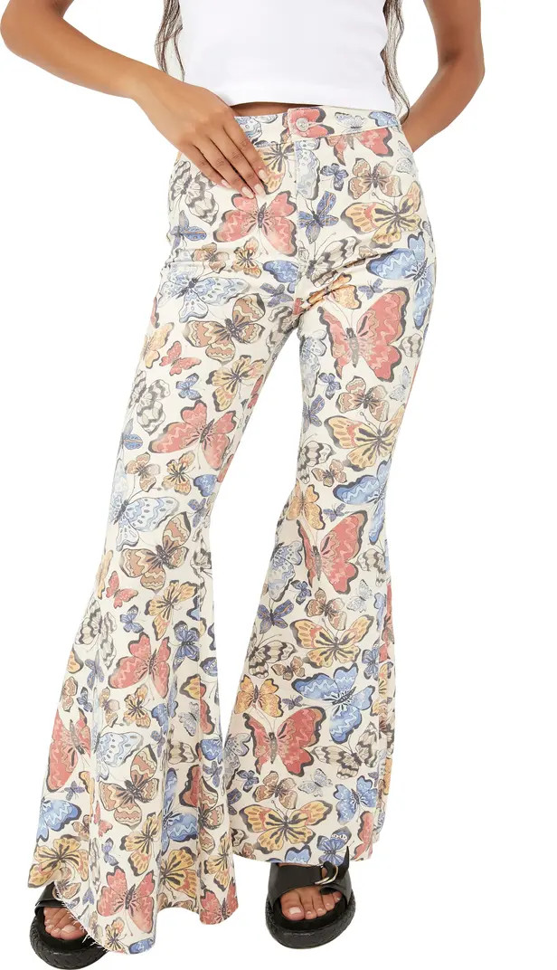 Free People Just Float On Flare Leg Jeans | Nordstrom | Nordstrom