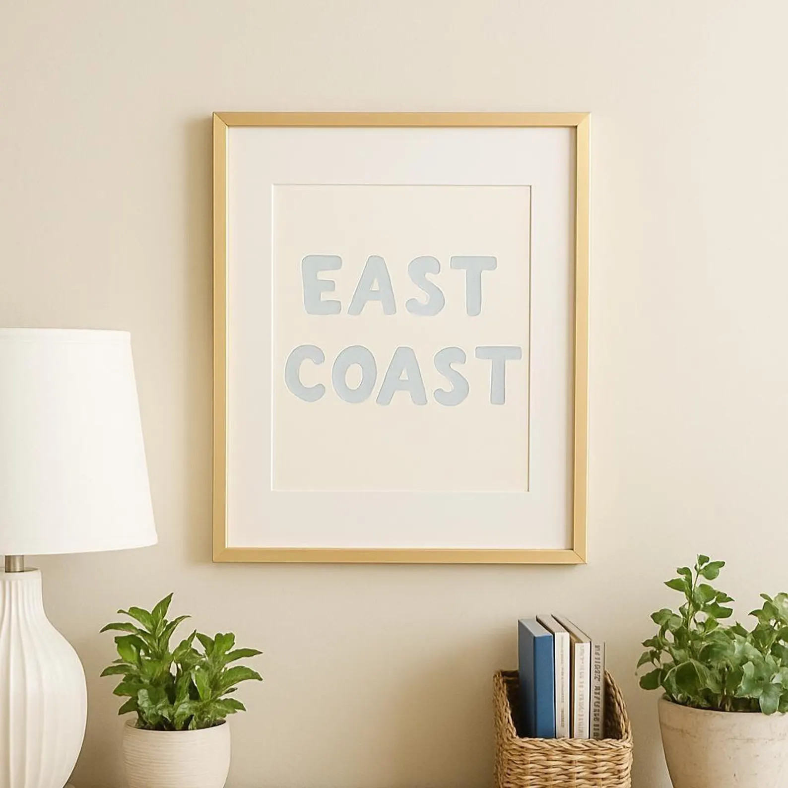 East Coast Watercolor | Hand-painted | Coastal Print | Etsy (Global)