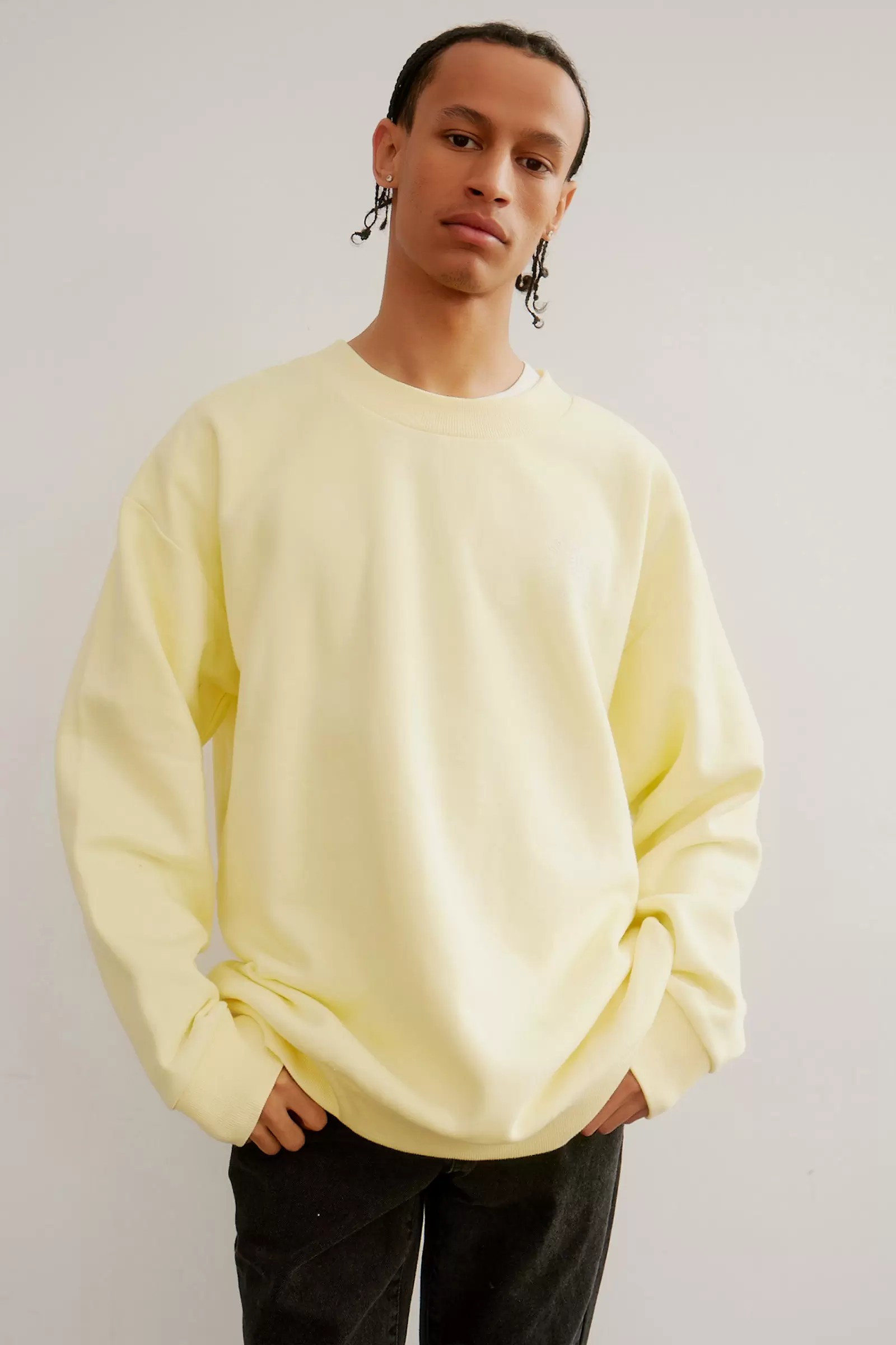 Crew Neck Sweatshirt with Logo for Men | Ardene
