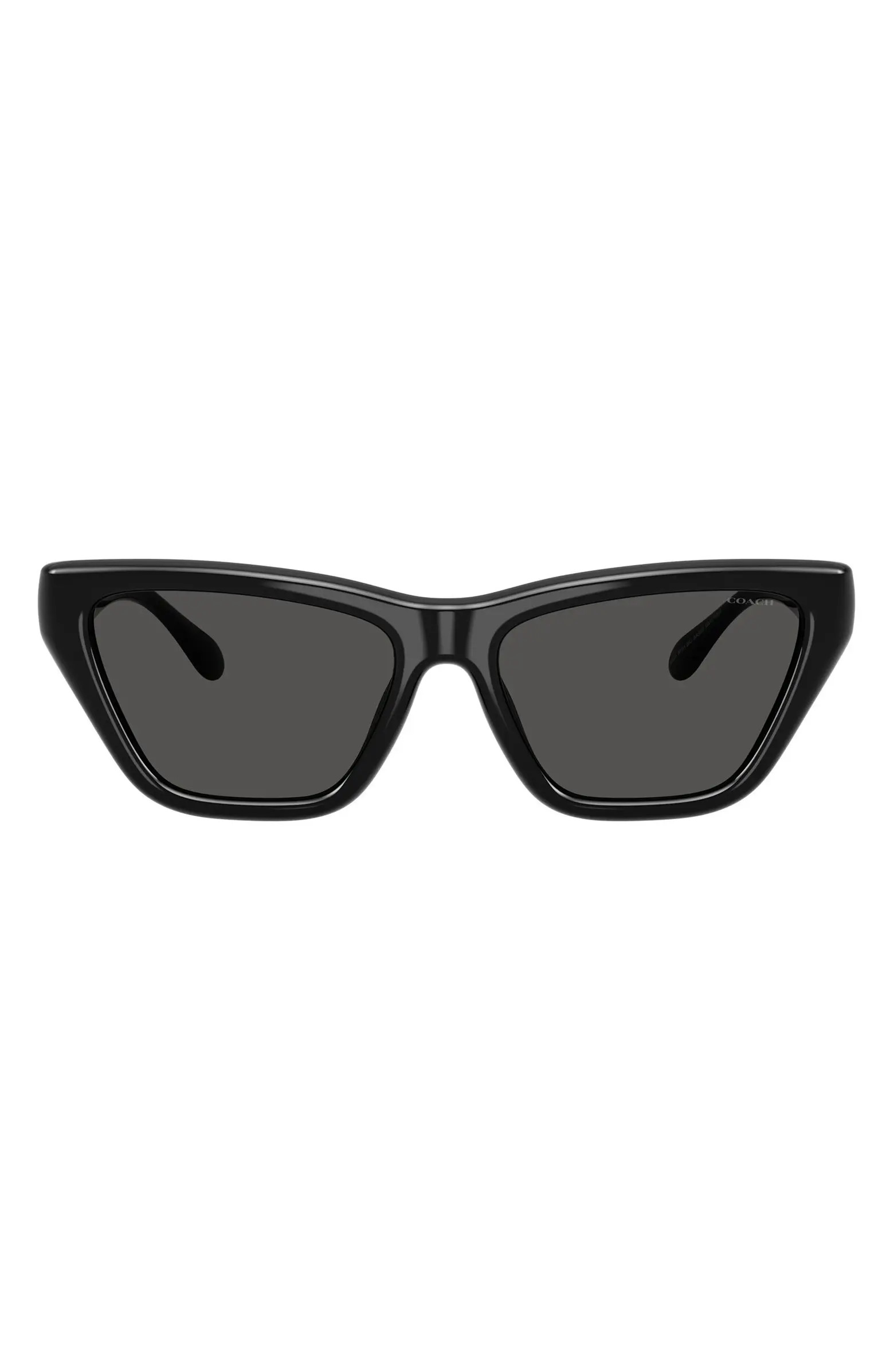 COACH 56mm Polarized Cat Eye Sunglasses | Nordstrom | Nordstrom