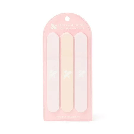 Olive & June Emory Board Pink Nail File 3-Pack Unisex | Walmart (US)