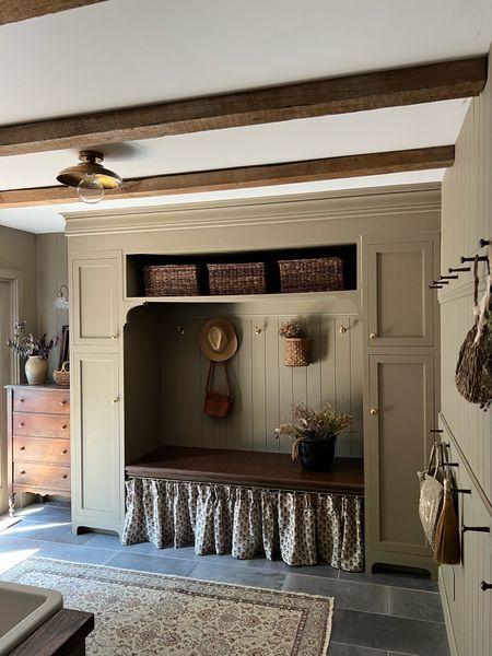 Our mudroom and laundry room is finished!! The perfect blend of form meets function 😍 shop it all below! 

#LTKBacktoSchool #LTKfamily #LTKhome