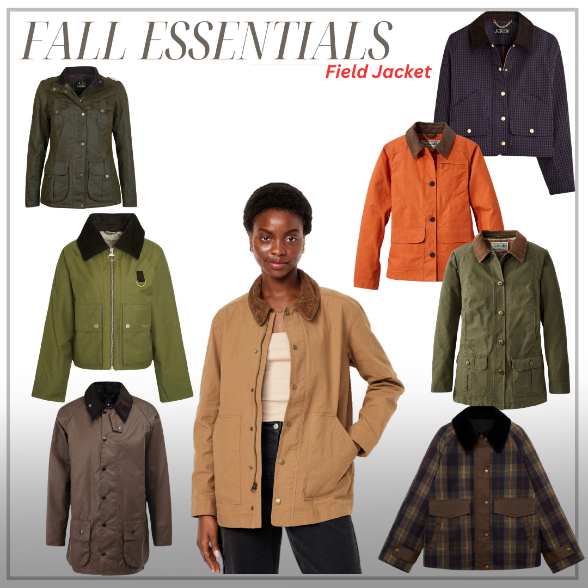 #fieldjackets Field jackets are trending now, but they have long been an essential part of cool people’s closets. I’ve selected both affordable and high-end traditional brands for field jackets. Old Navy and LL Bean offer cotton and classic models. If you want something a bit different from the classic colors, I suggest going for orange. I particularly loved the plaid jackets from Mango and J.Crew (also cotton). You can never go wrong with Barbour, as they’ve been making these items since 1894. I couldn’t link them from the original website, but most of them are linked here. Have fun mixing them with lace, frill skirts, and dresses, or simply with your favorite denim.

#LTKSeasonal #LTKFallSale