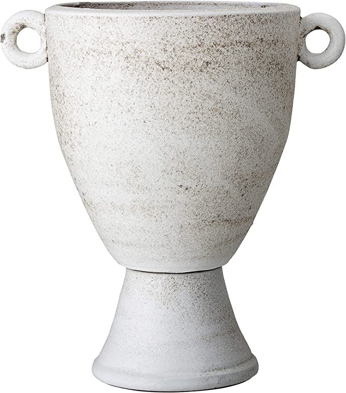 Bloomingville Stone Grey Terracotta Urn Style Planter with Reactive Glaze Finish (Each one will v... | Amazon (US)