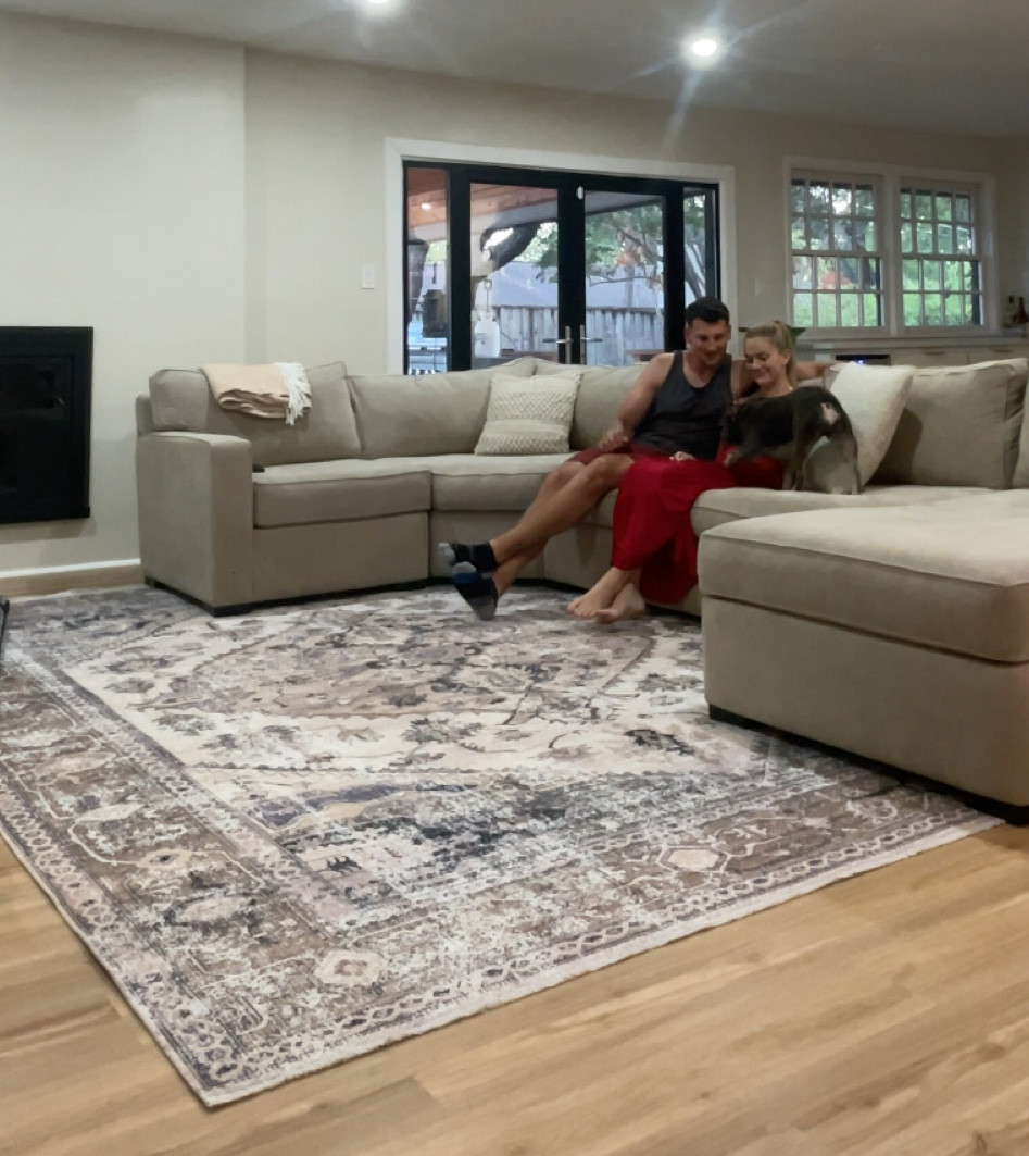 Large washable area rug for our living space with nonslip pad by rugs USA 

#LTKstyletip #LTKFind #LTKhome
