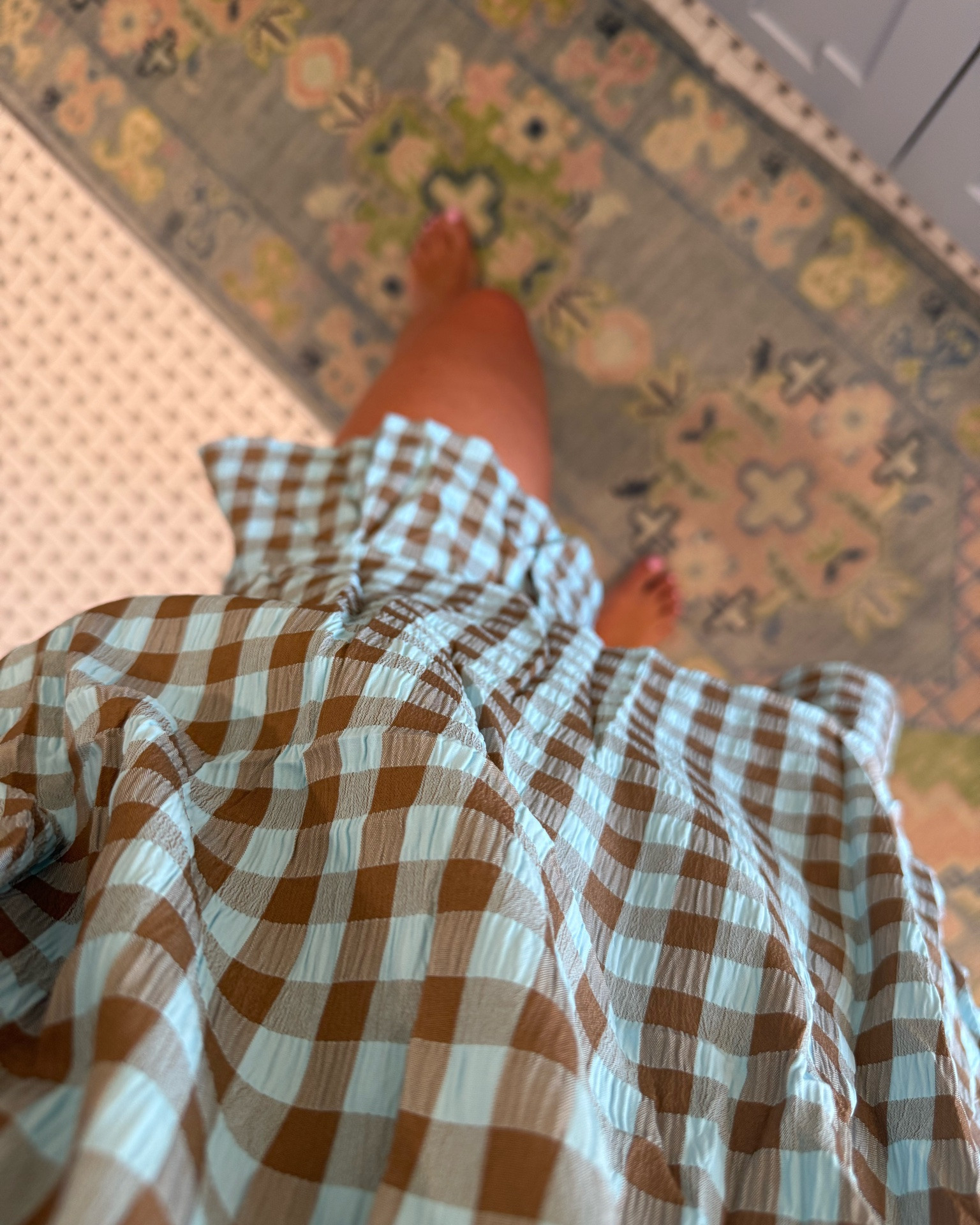 This gingham set is darling and super comfy 🩵🤎

Runs TTS.

#LTKgrwm #LTKootd