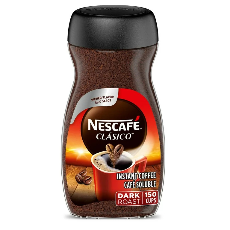 Nescafé Clasico Dark Roast Instant Coffee, 10.5 oz | Walmart (US)