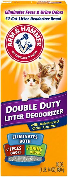 Arm & Hammer Litter Baking Soda Double Duty Cat Litter Deodorizer | Chewy.com