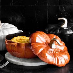 Staub Enameled Cast Iron Pumpkin Cocotte, 3.5-Qt | Williams-Sonoma