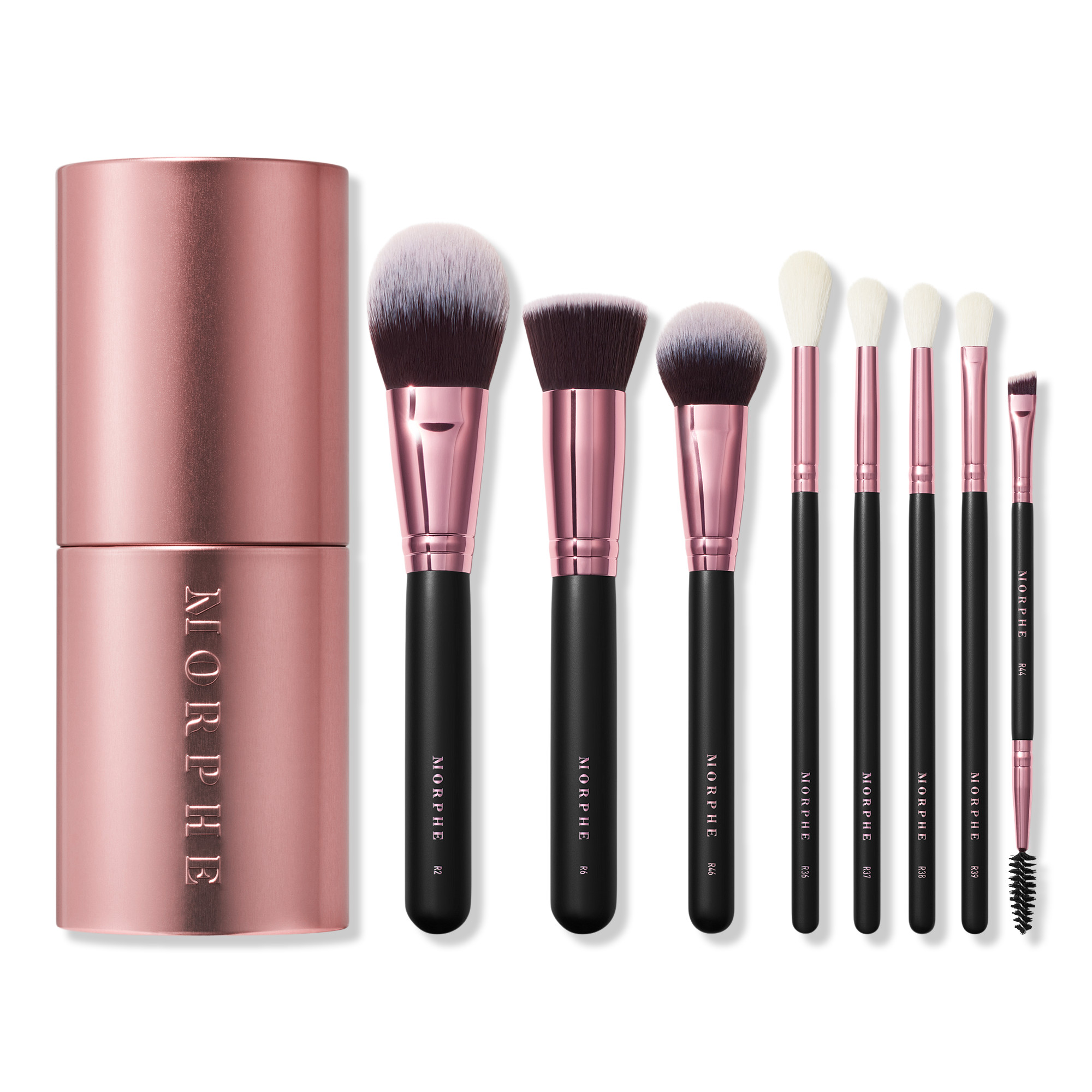 Flash of Rosé 8-Piece Rose Gold Brush Set | Ulta