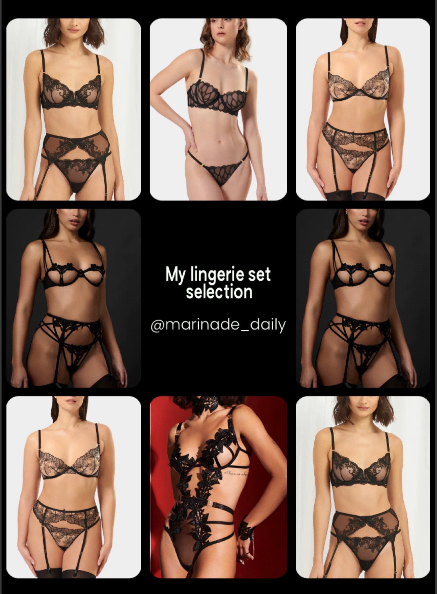 A selection of bluebella lingerie sets 

#LTKSeasonal #LTKeurope #LTKstyletip