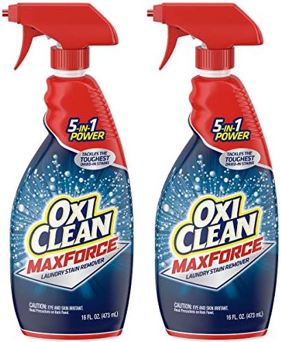 OxiClean Max Force Laundry Stain Remover Spray 16 Ounce - 2 pack | Amazon (US)
