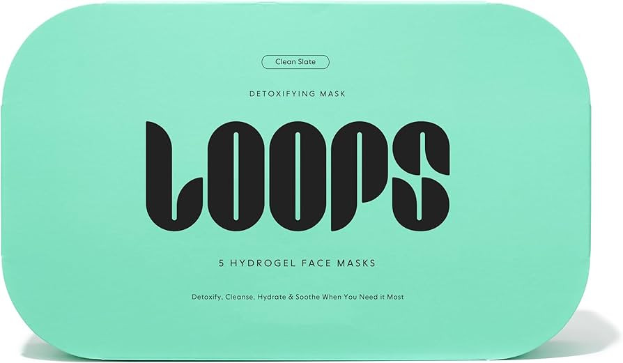 LOOPS CLEAN SLATE - Detoxifying Hydrogel Face Mask - Detoxify, Cleanse and Soothe When You Need I... | Amazon (US)