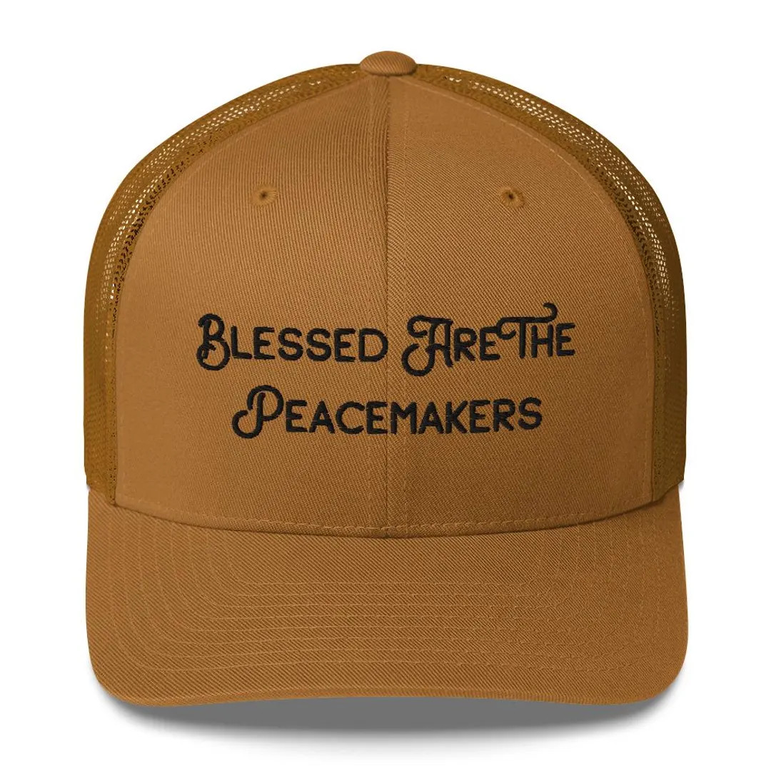 Christian Trucker Cap, Blessed Are the Peacemakers - Etsy | Etsy (US)