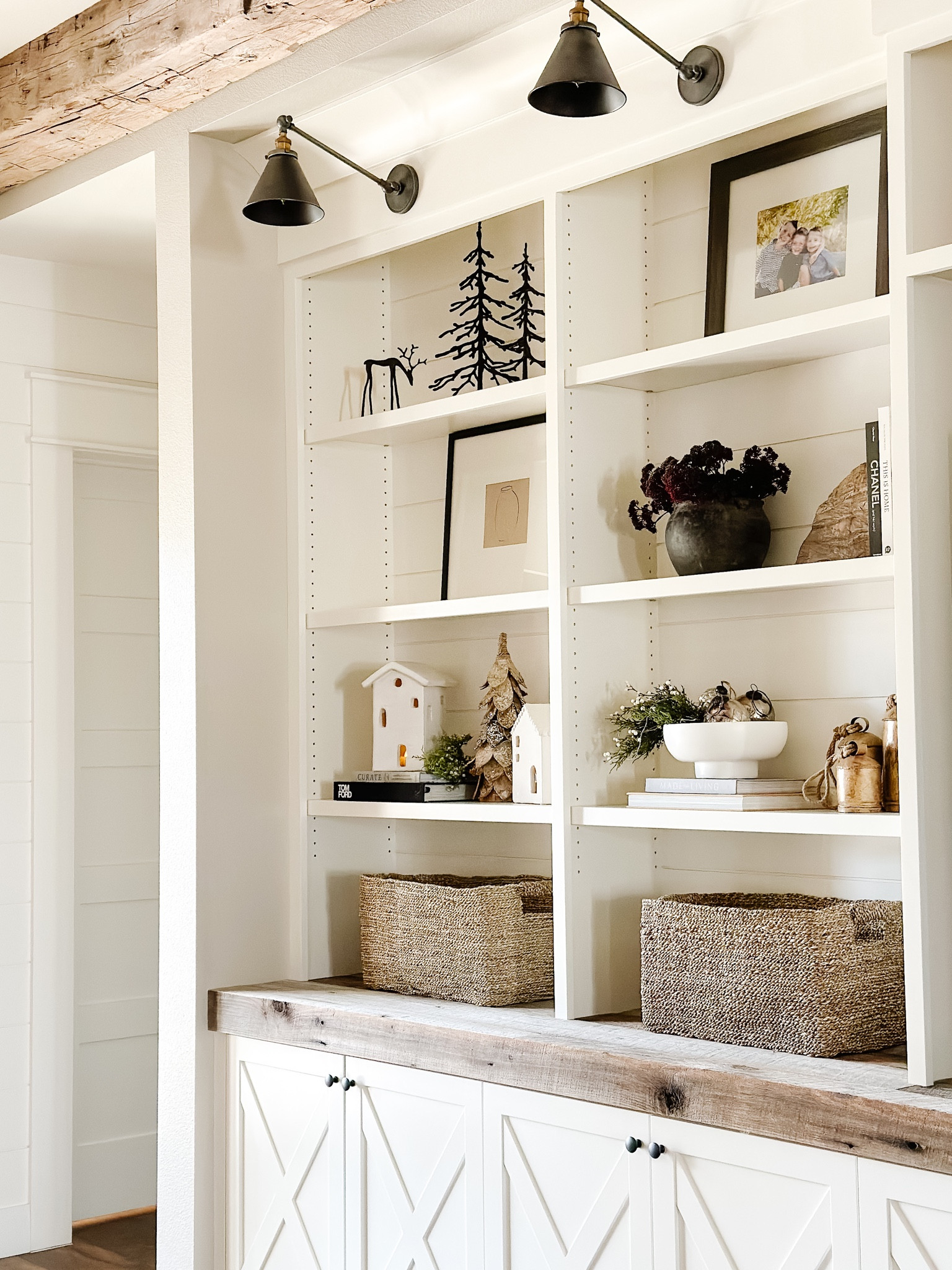 Holiday shelf styling

#LTKstyletip #LTKhome #LTKHoliday