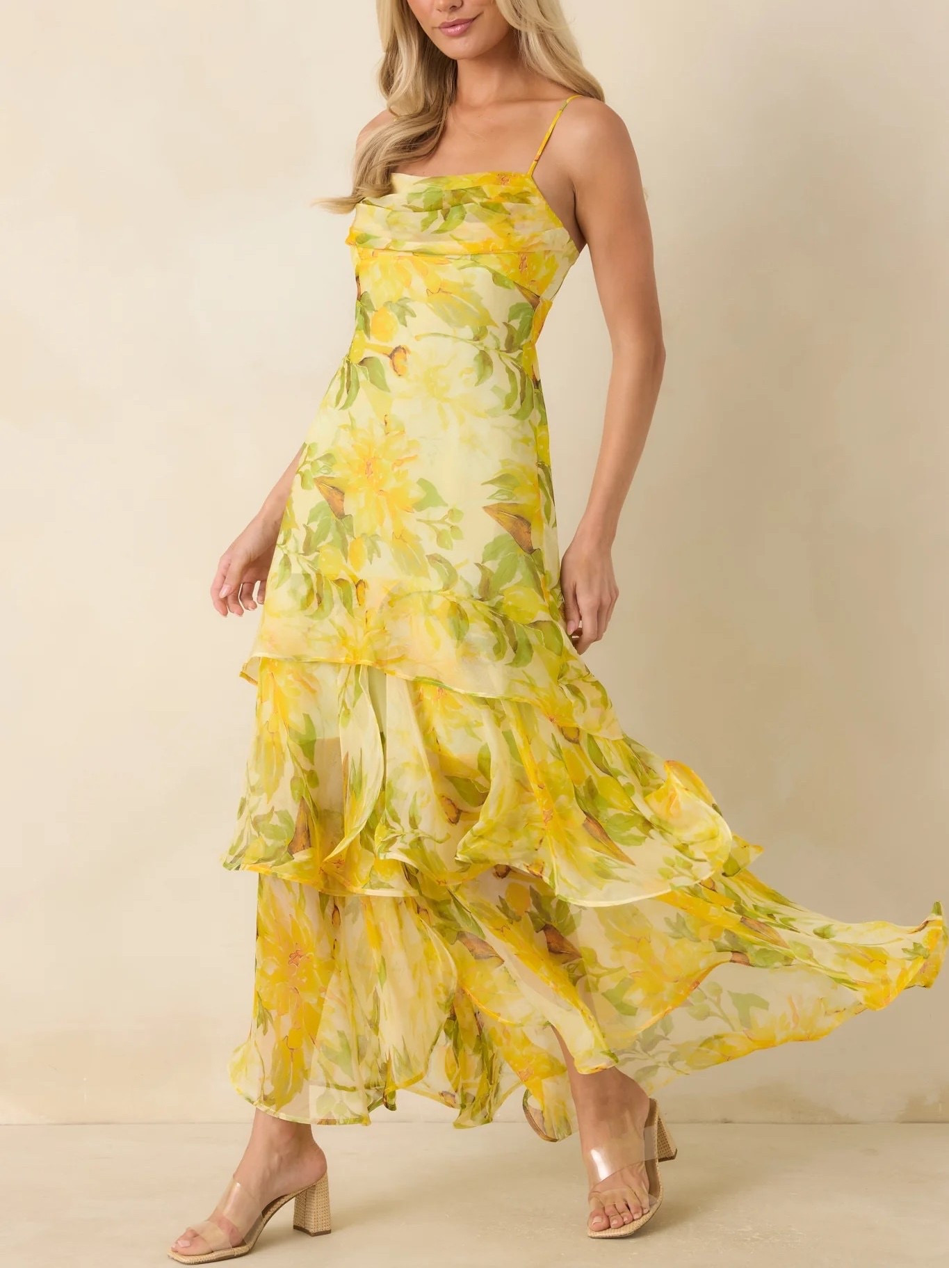 Inspired by warm summer days and effortless femininity, the ASTR The Label Alison Yellow Floral Tiered Drop-Waist Maxi Dress features a vibrant floral print, graceful tiered layers, and a flattering drop-waist silhouette. Perfect for garden parties, vacations, weddings, and elegant daytime occasions. Under $200.

Ideas:

* summer dress inspiration
* floral maxi dress
* wedding guest style
* garden party fashion
* vacation wardrobe

Keywords:

* ASTR The Label Alison dress
* yellow floral maxi dress
* floral tiered maxi dress
* drop waist maxi dress
* summer wedding guest dress
* garden party dress
* vacation maxi dress
* romantic floral dress
* feminine fashion
* resort wear dress
* European summer style
* Mediterranean-inspired fashion
* afternoon tea outfit
* bridal shower dress
* elegant occasion wear
* designer-inspired dress
* statement summer dress
* flowy maxi dress
* chic floral dress
* timeless wardrobe piece

#LTKootd #LTKgrwm #LTKWedding