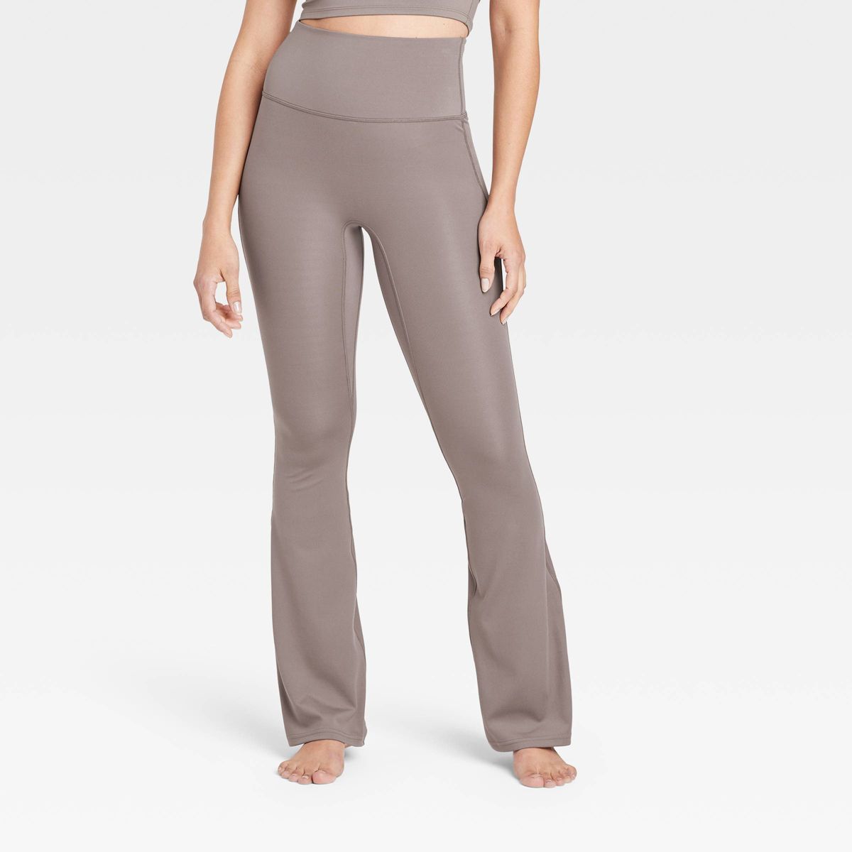 Women's Brushed Sculpt Ultra High-Rise Flare Leggings - All in Motion™ | Target