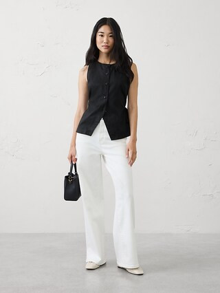 Side-Tie Vest | Banana Republic Factory