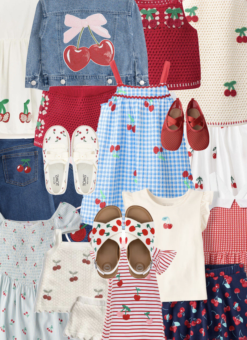 Cherries, cherries and more cherries! Sweet summer cherries are trending for Summer! These collection of cherry clothing for toddlers and tweens won’t last long! Some pieces are even on sale!!!

#LTKootd #LTKSaleAlert #LTKKids