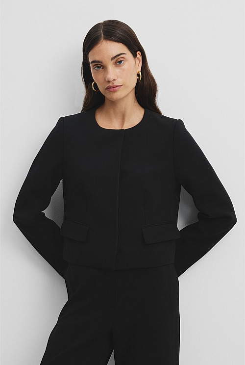 MIT Short Blazer | Country Road