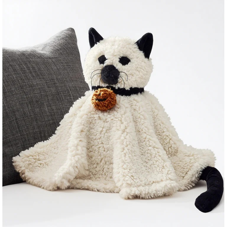 Halloween Decorations, Cleo The Cat Ghost Shaped Pillow - Halloween Decoration Indoor Soft Dogs P... | Walmart (US)