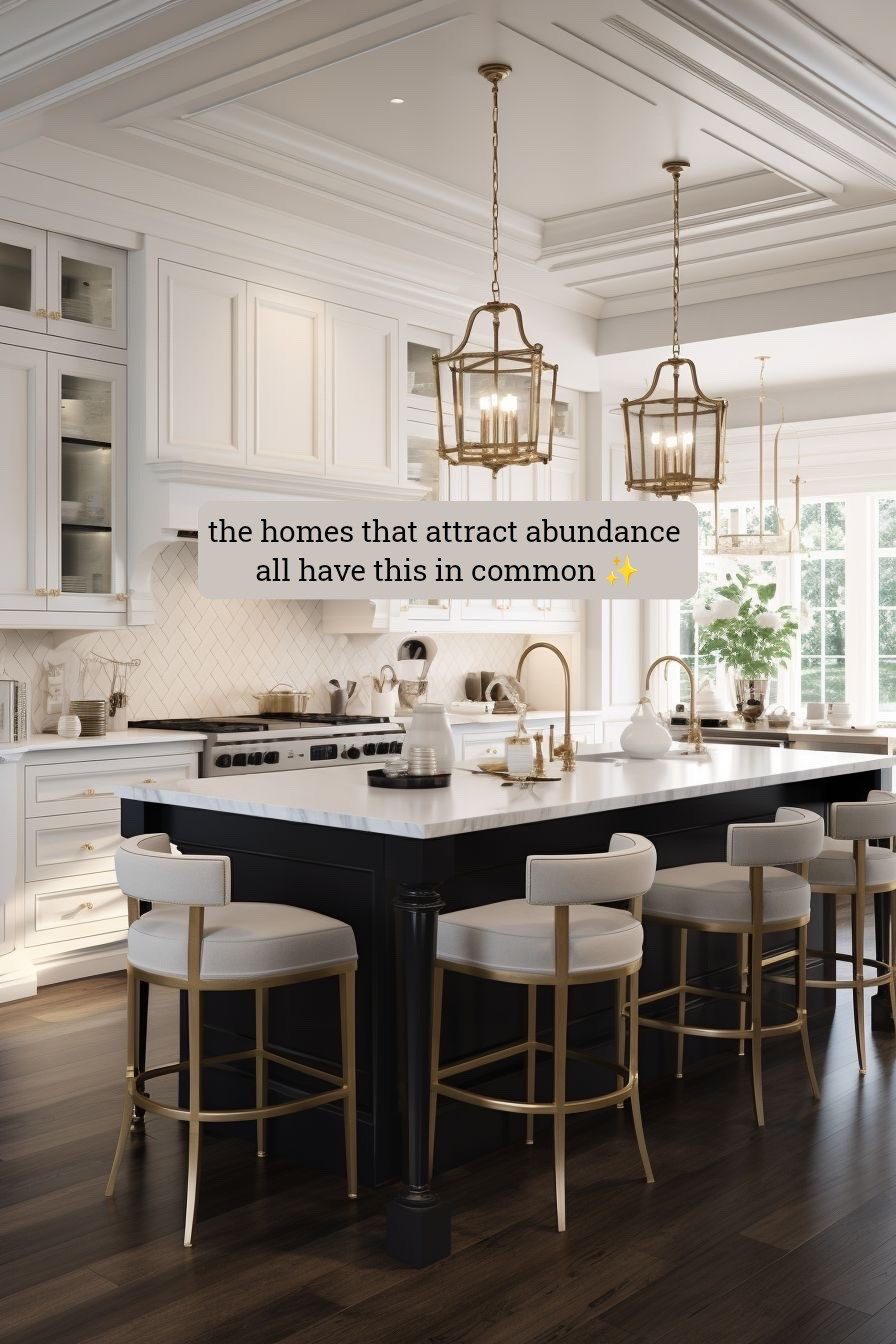 ✨ THE HOMES THAT ATTRACT ABUNDANCE ALL HAVE THIS IN COMMON

They aren’t necessarily bigger.

They aren’t always newer.

But they are intentional.

The most beautiful homes tend to share the same qualities:

• natural materials
• quality craftsmanship
• comfortable gathering spaces
• warm lighting
• timeless design

Why?

Because your environment influences your habits.

A kitchen that invites connection gets used.
A beautiful space encourages better routines.
A home you love spending time in changes the way you move through life.

Luxury isn’t always about having more.

Often it’s about surrounding yourself with things that make everyday life feel elevated ~bg🤍

#LTKHome #LTKSeasonal #LTKSaleAlert