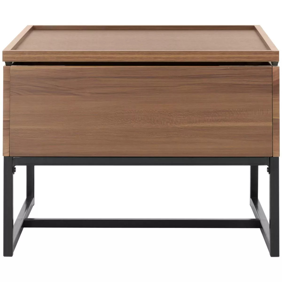 Kristie Contemporary Lift Top Coffee Table - Dark Oak/Black - Safavieh. | Target