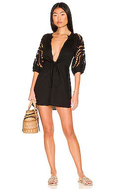 Vix Swimwear Alice Chemise in Black from Revolve.com | Revolve Clothing (Global)