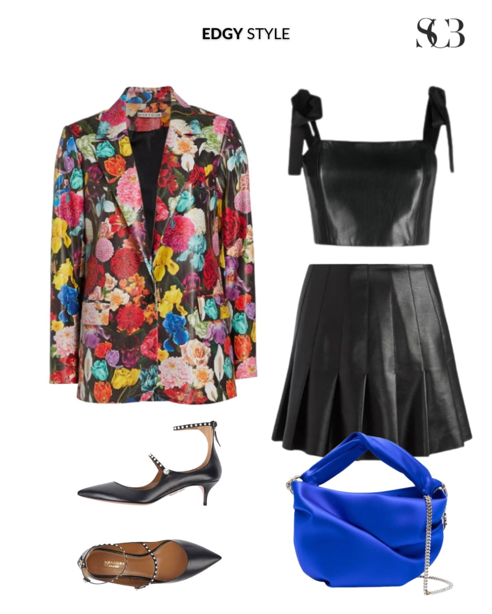 What's your style aesthetic? Alice & Olivia has a little bit of something for every occasion. This floral blazer is more versatile than you think. Pair it with a neutral color or play up the colors in the blazer. 

#Aliceandolivia #leather #pleated

#LTKstyletip #LTKfit #LTKFind