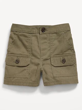 Twill Cargo Shorts for Toddler Girls | Old Navy (US)