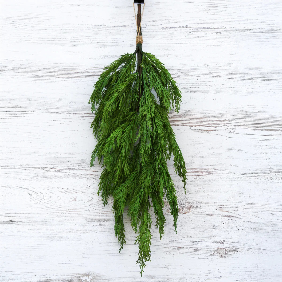 Real Touch Cedar Teardrop Christmas Holiday Swag | Darby Creek Trading