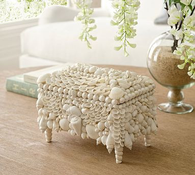 Decorative Shell Box | Pottery Barn (US)