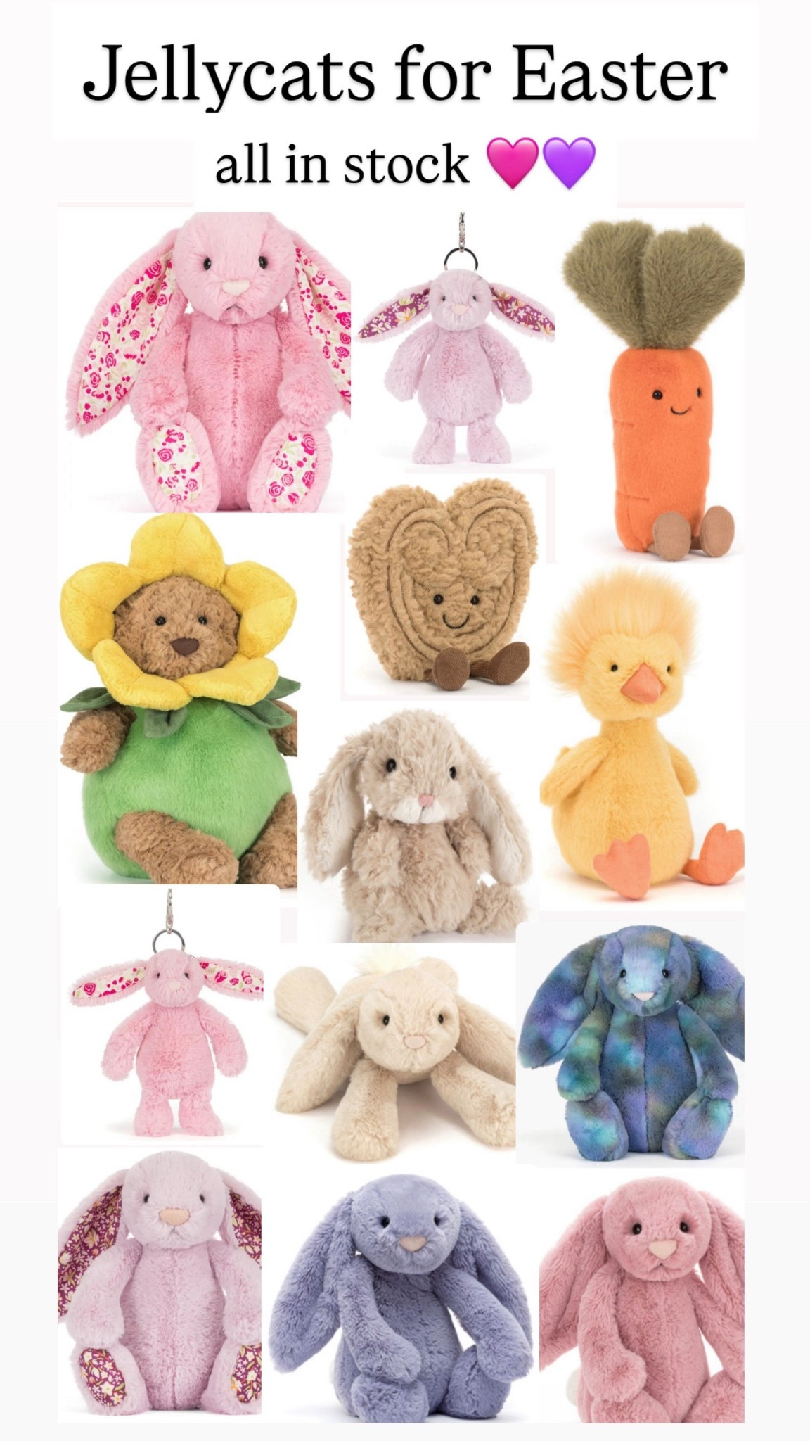 Jellycats in stock for Easter 

#LTKKids