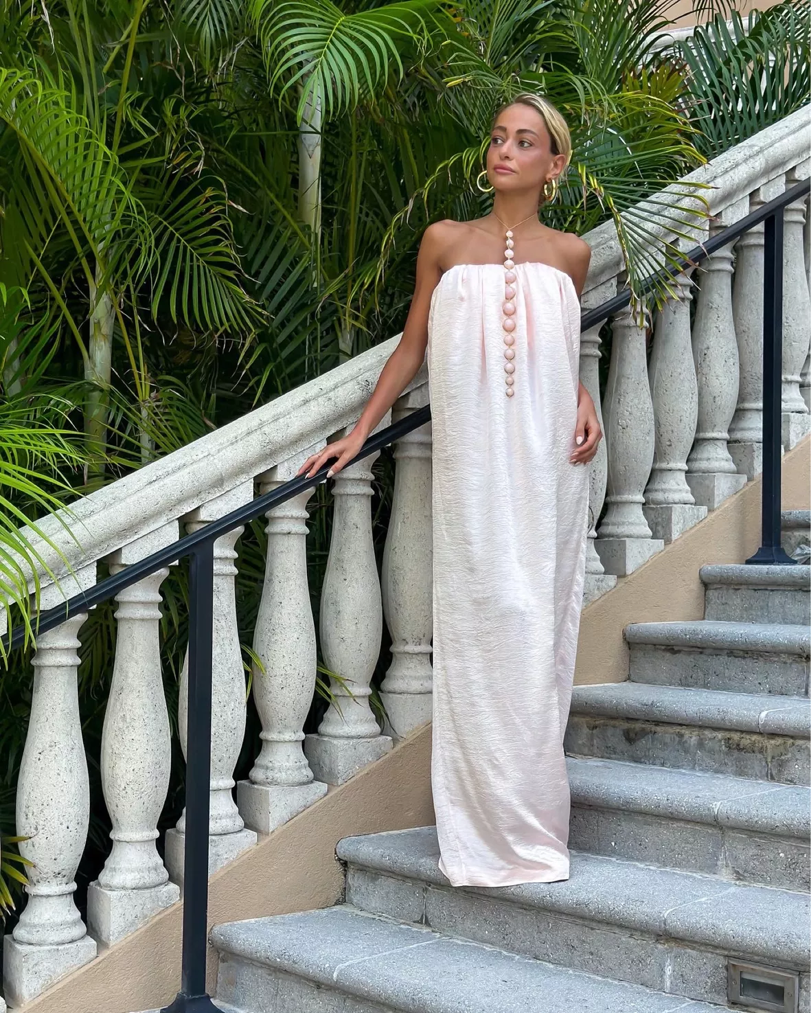 One-Shoulder Maxi Bra Dress curated on LTK