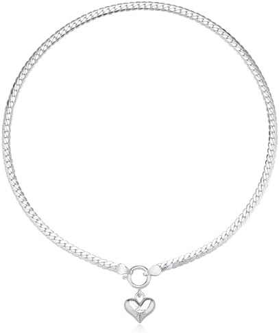 NUZON Sunburst Heart / 2-Tone Interlocking/CZ Evil Eye/Single Pearl/Love Heart Pendant Necklace f... | Amazon (US)