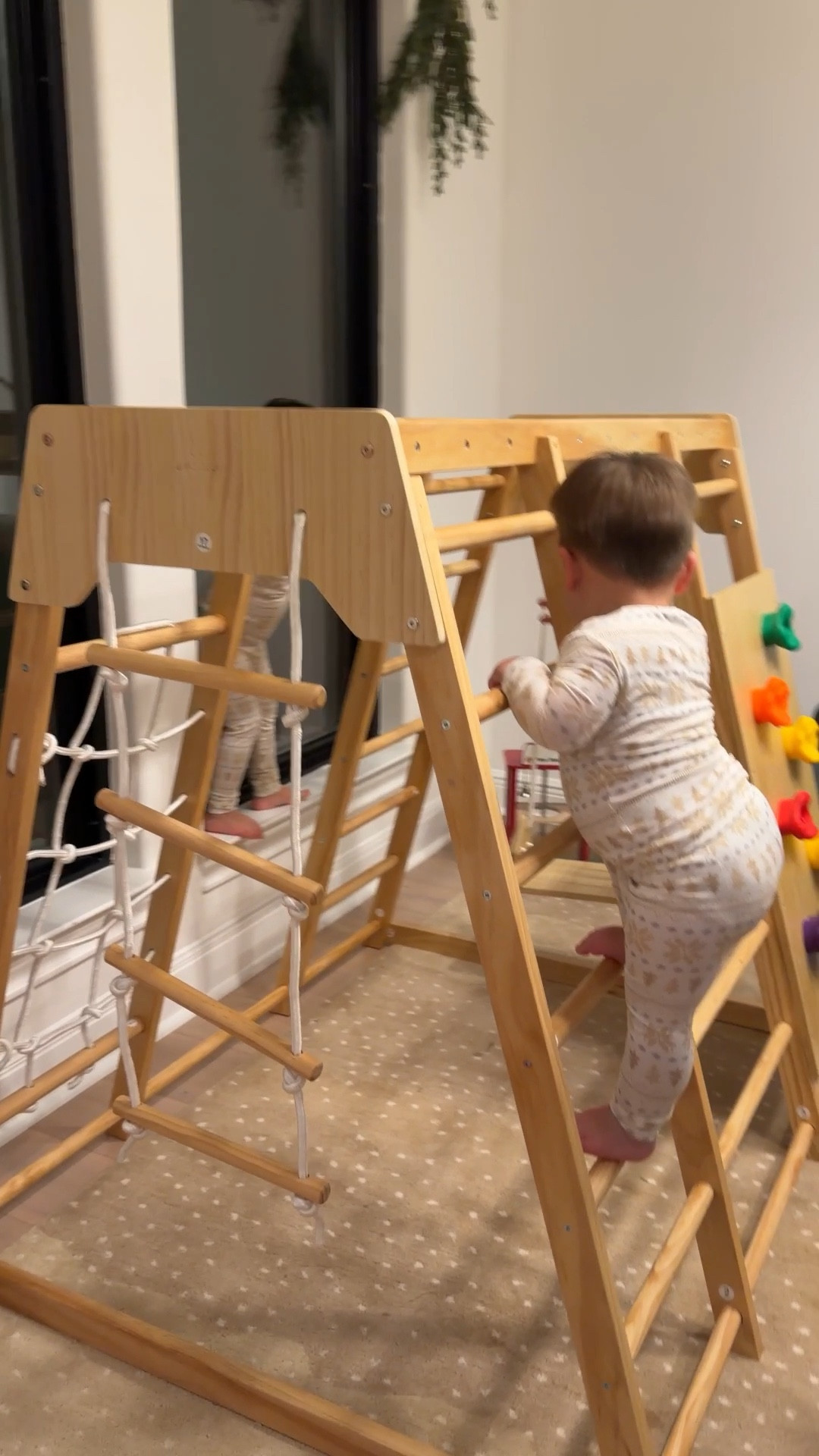 Love this indoor jungle gym for playtime in cold winter! Teddi has used this since 14 months old to 2.5 years now! And many kids up till 4 and 5 years old it too!! Perfect Christmas gift for toddlers and kids ♥️ also linking their matching sibling pajamas $10 each from Target 

#LTKGiftGuide #LTKHoliday #LTKKids