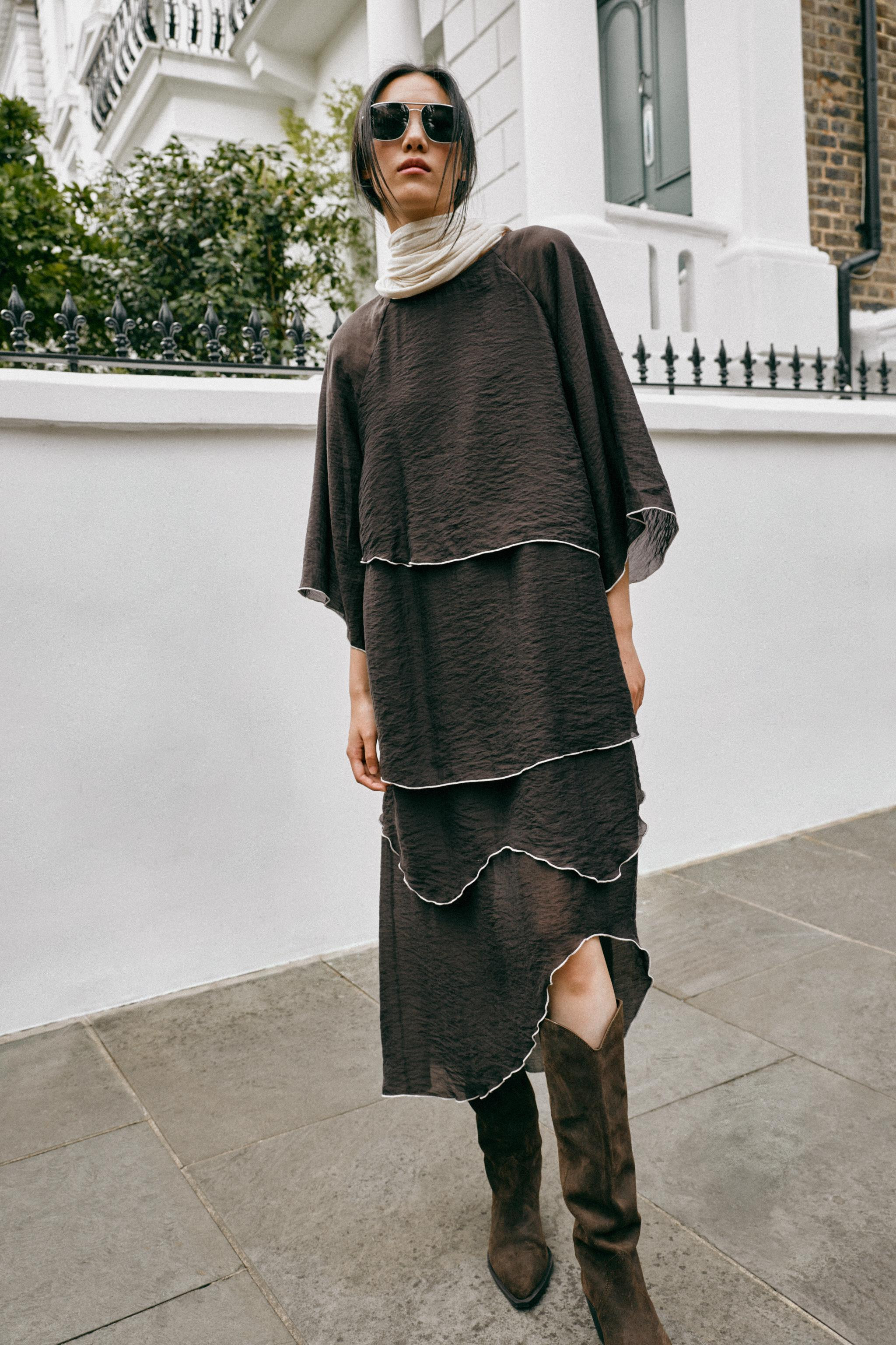 LEATHER COWBOY BOOTS | Zara US
