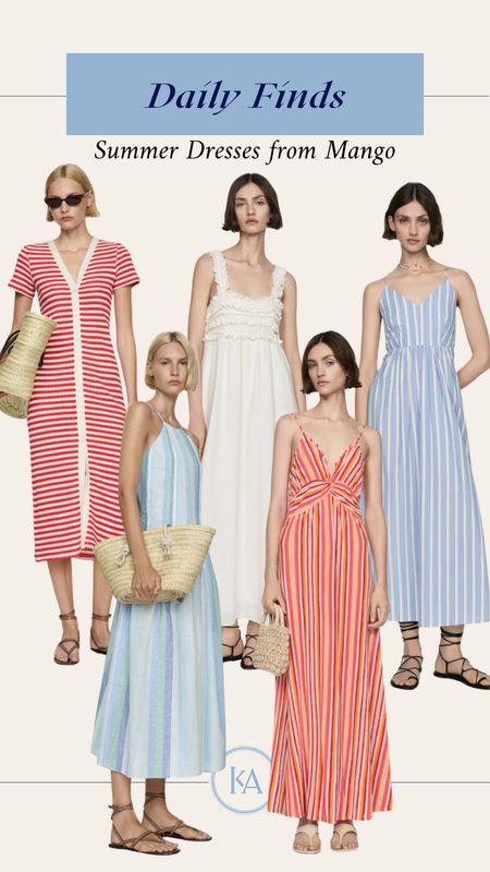 Summer dress finds from Mango - loving these reds and blues for summer☀️

Maxi dress | summer outfit | striped dress 

#LTKFindsUnder100 #LTKStyleTip #LTKSeasonal