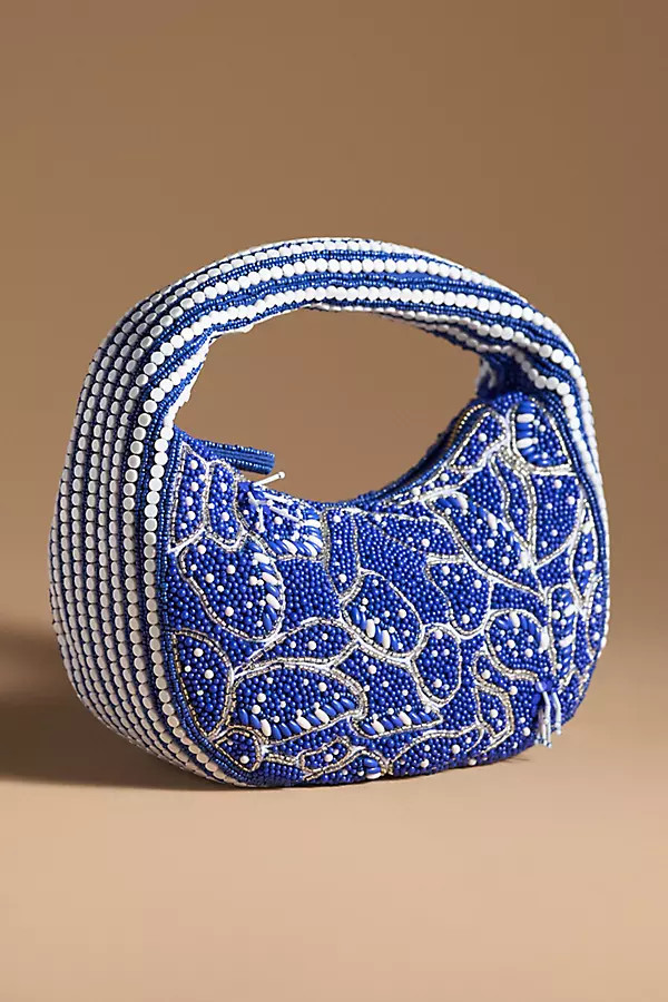 The Tate Beaded Bag: Leaf Edition | Anthropologie (US)