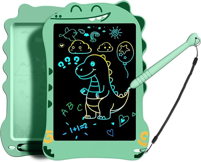 LCD Writing Tablet for Kids, Dinosaurs Drawing Pad Doodle Board for Kids, Colorful Toddlers Toys ... | Amazon (US)