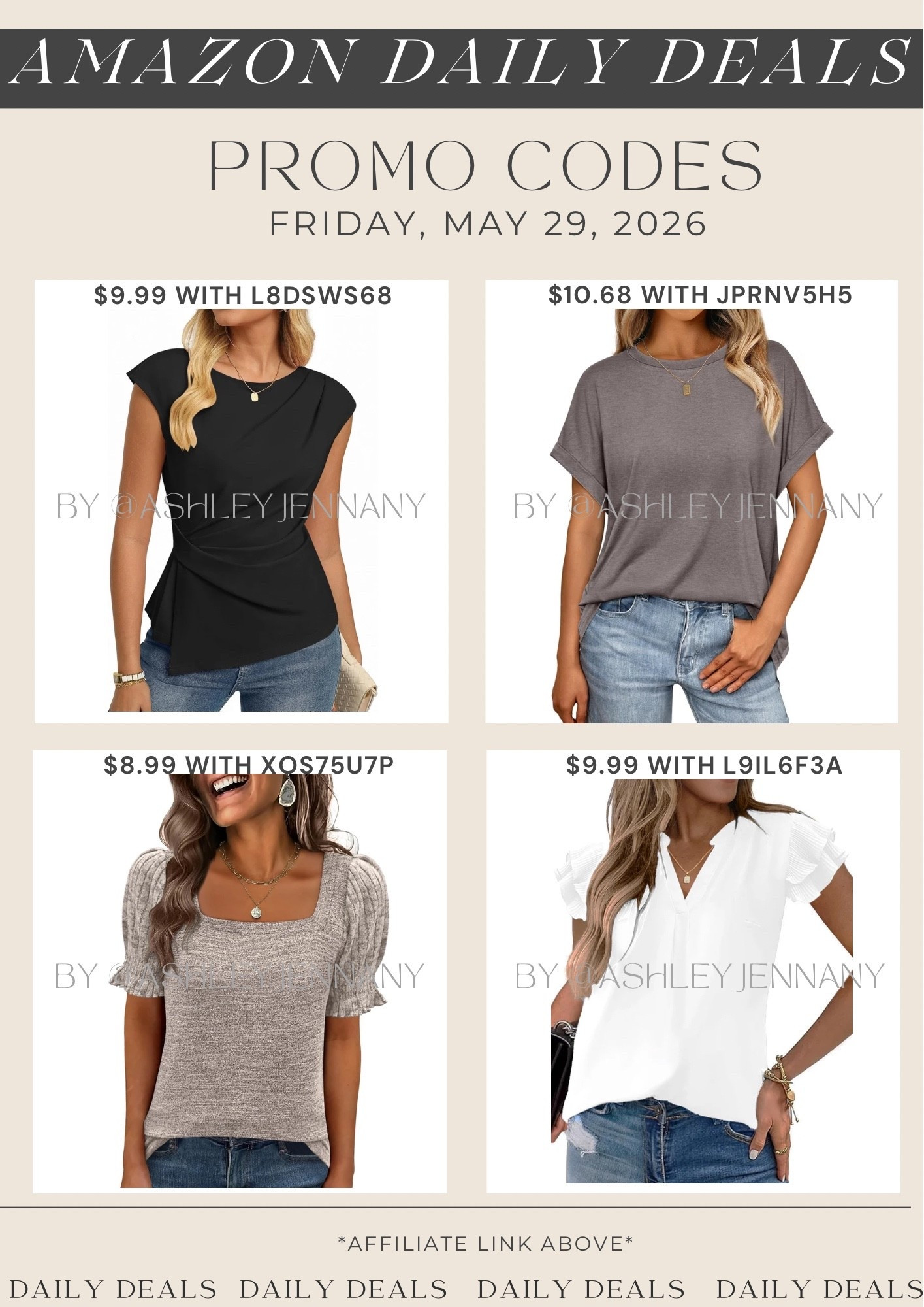 Amazon deals

#LTKSaleAlert #LTKMidsize #LTKootd