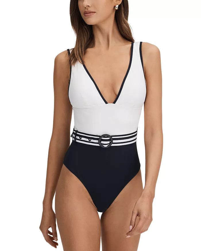 Willow Color Blocked One Piece Swimsuit | Bloomingdale's (US)
