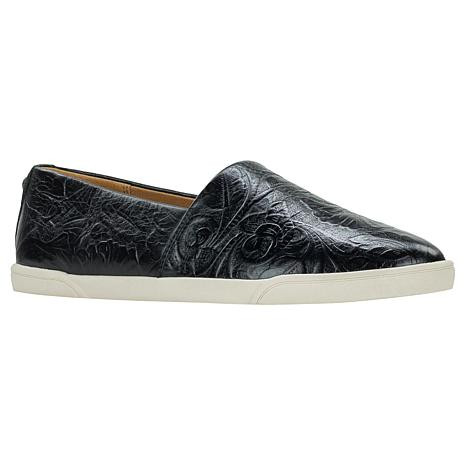Patricia Nash Lola Slip-On Leather Sneaker | HSN
