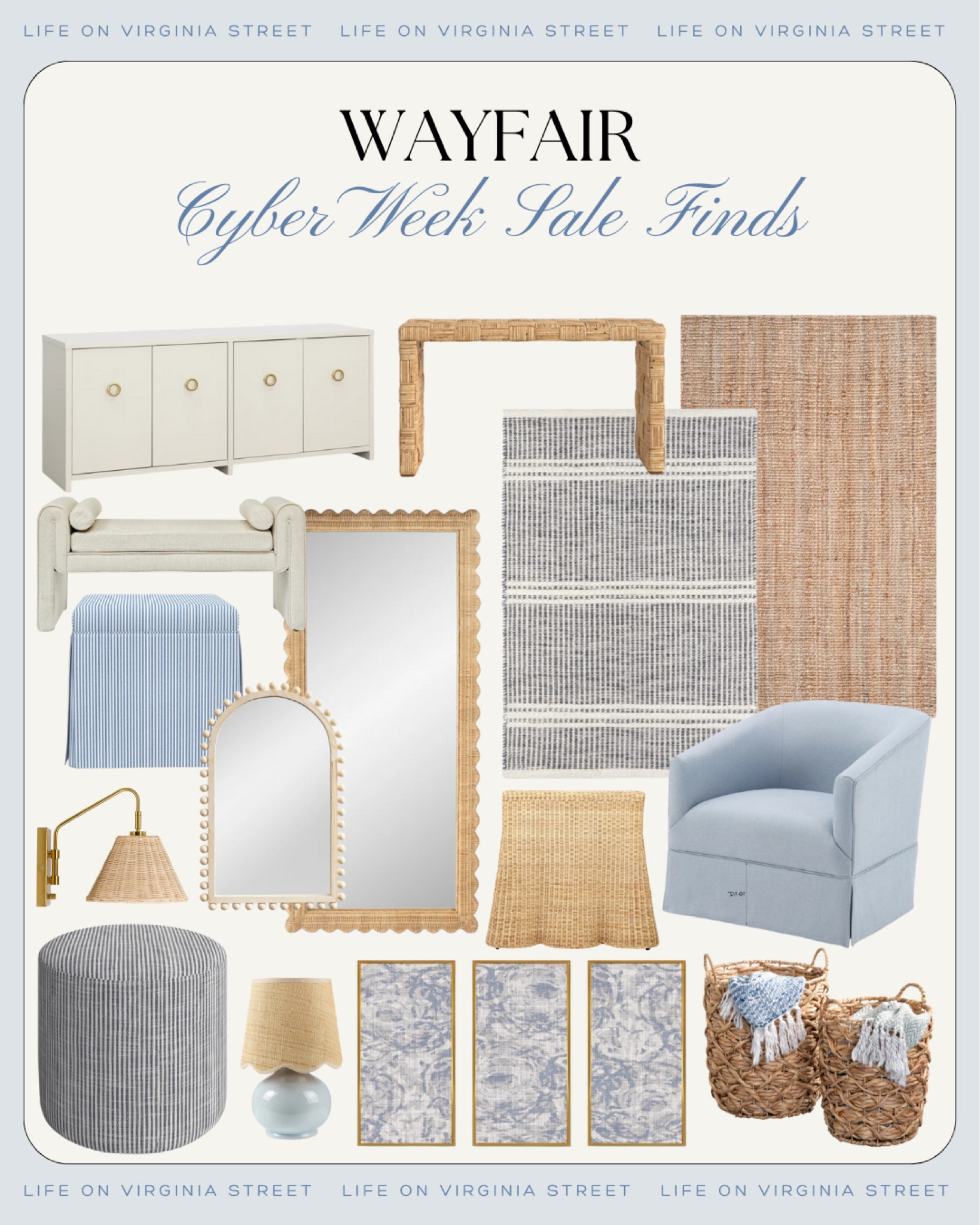 Black Friday Wayfair sale picks! So many cute coastal decor finds for your home, all on sale! Includes rugs, mirrors, art, coastal lighting, stools and more. #ltkhome #Ltksalealert #ltkseasonal #Ltkcyberweek #ltkfindsunder100 #ltkseasonal 

 

#LTKCyberWeek #LTKHome #LTKSaleAlert