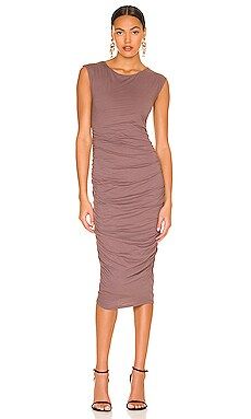 Velvet by Graham & Spencer Geneva Dress in Fawn from Revolve.com | Revolve Clothing (Global)