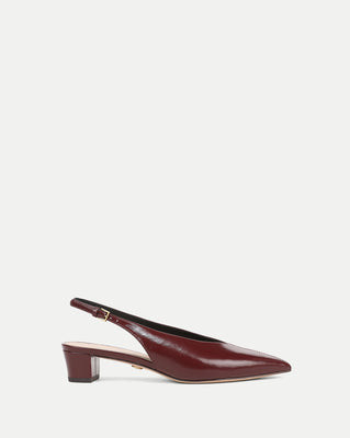 Veronica Beard Pamela Slingback Heel Pinot Noir | Veronica Beard