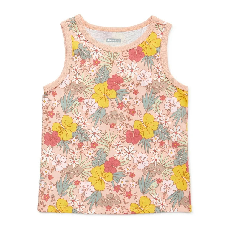 Garanimals Toddler Girls Print Tank Top, Sizes 12 Months-5T | Walmart (US)
