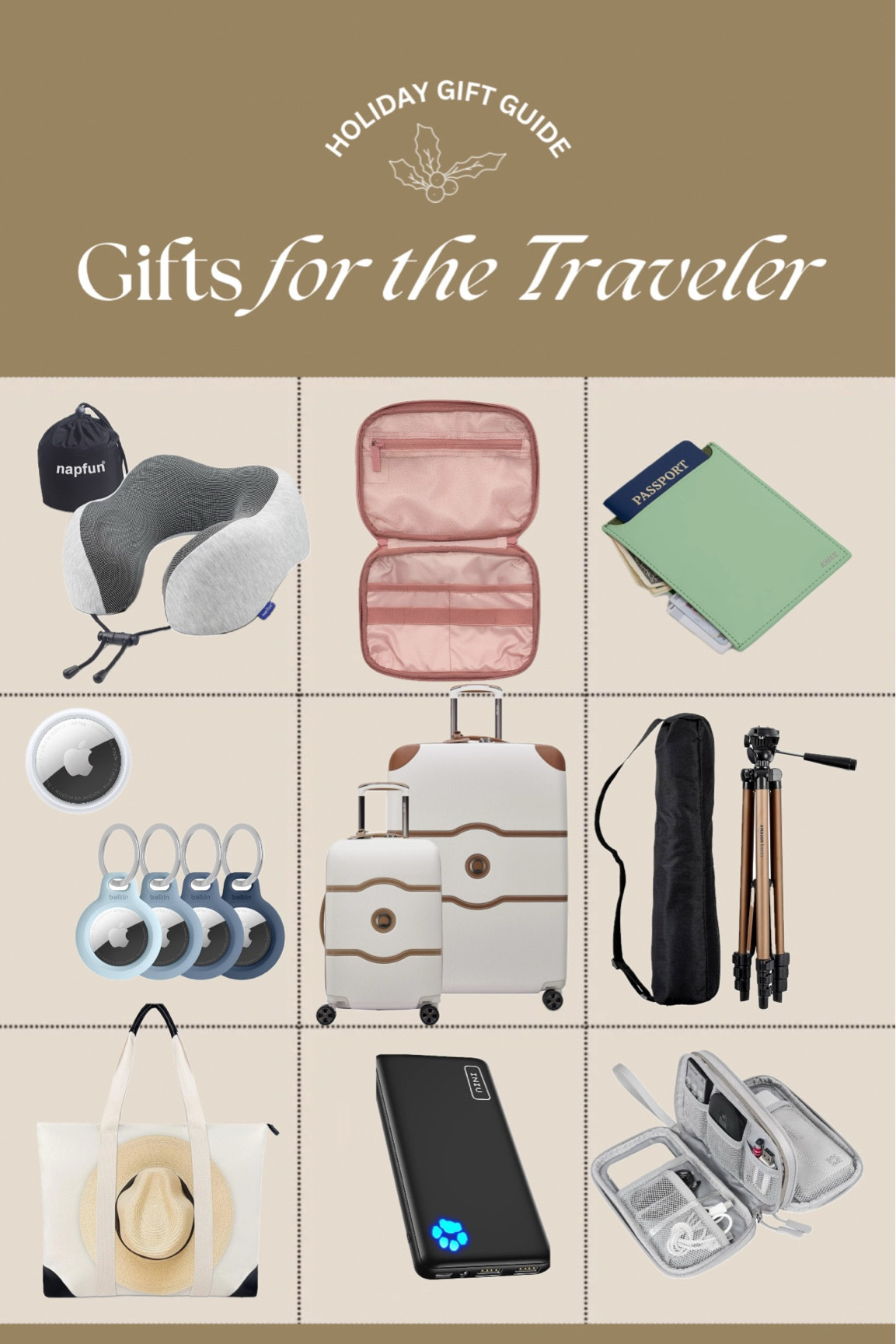 Holiday Gift Guide for the Traveler!

#LTKGiftGuide #LTKTravel #LTKFindsUnder100