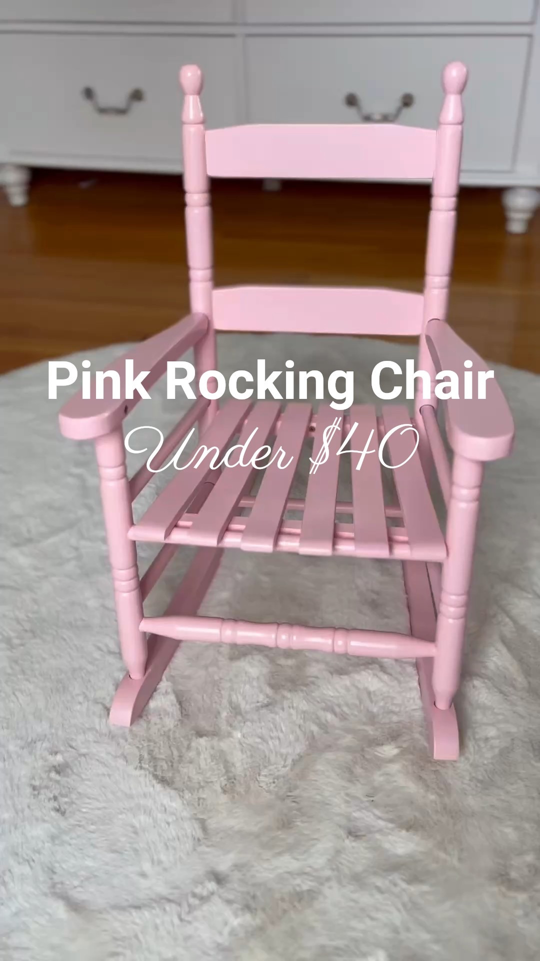 I’ve been on the hunt for a rocking chair for my baby and little girl and was having the toughest time finding one that wasn’t super expensive! We took a chance with this one and it was soooo easy to assemble! 

#LTKBaby #LTKKids #LTKFindsUnder50
